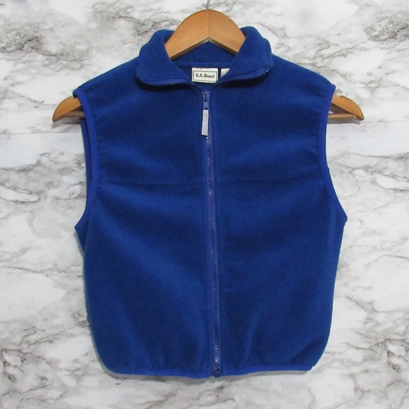L.L. Bean Other - L.L. Bean Vintage Kids Fleece Vest | Blue | Size 6